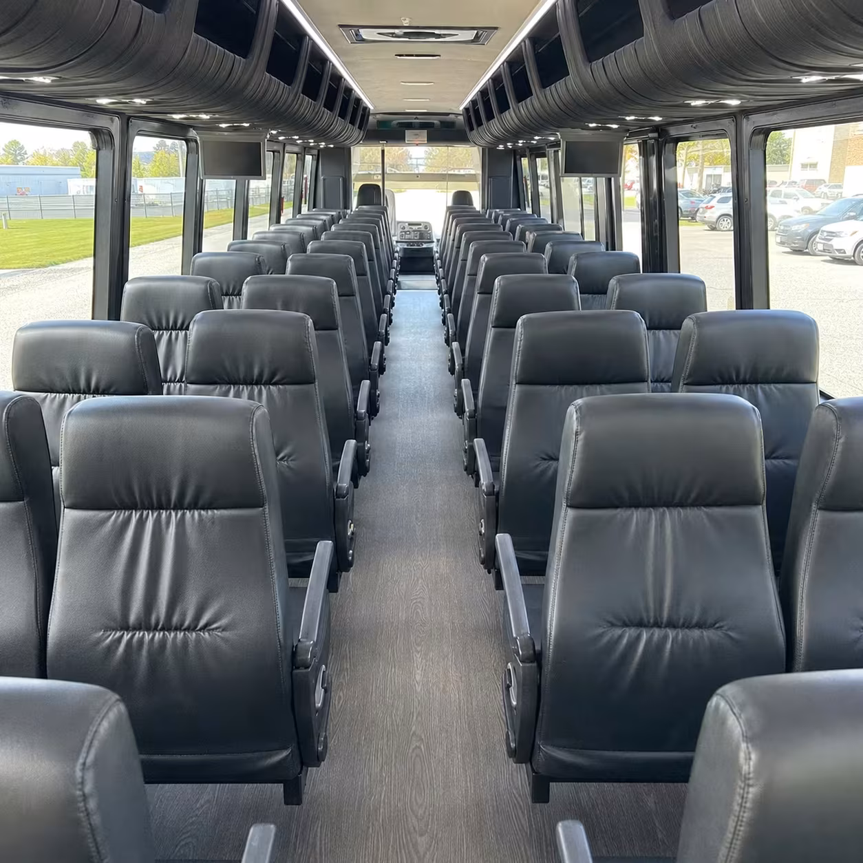 30 passenger minibus interior