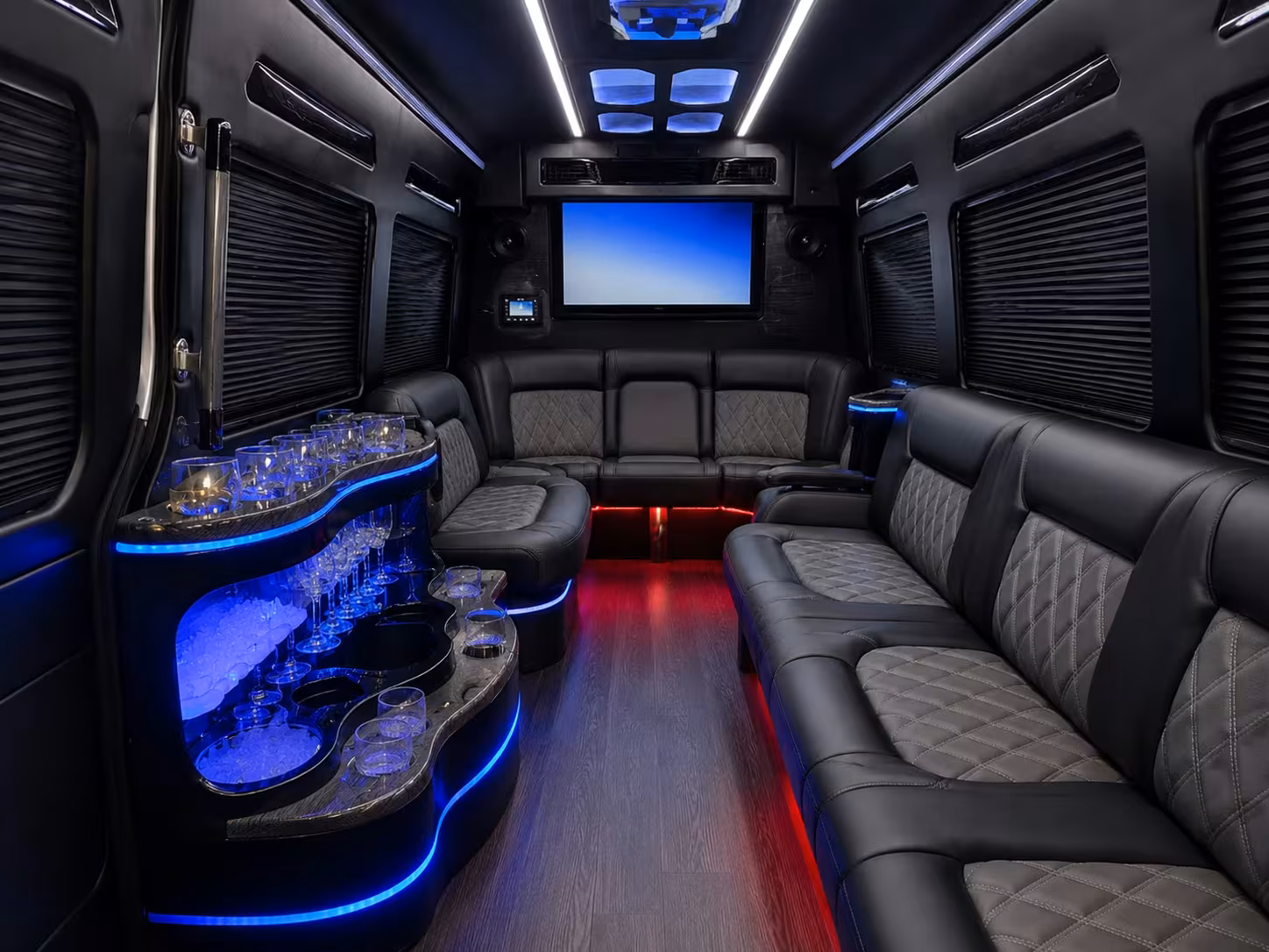 bus rental options for loveland trips