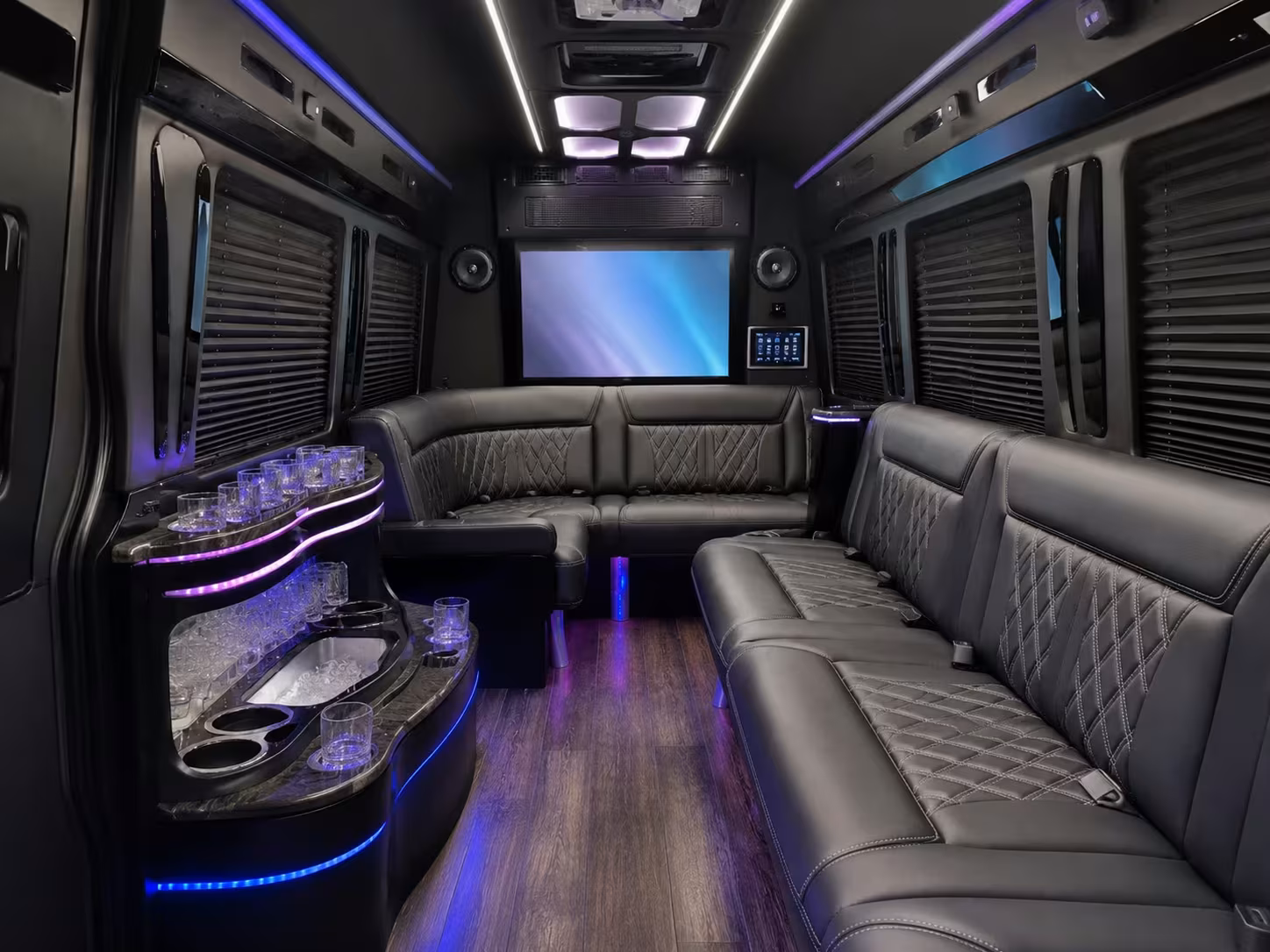 sprinter limousine inside