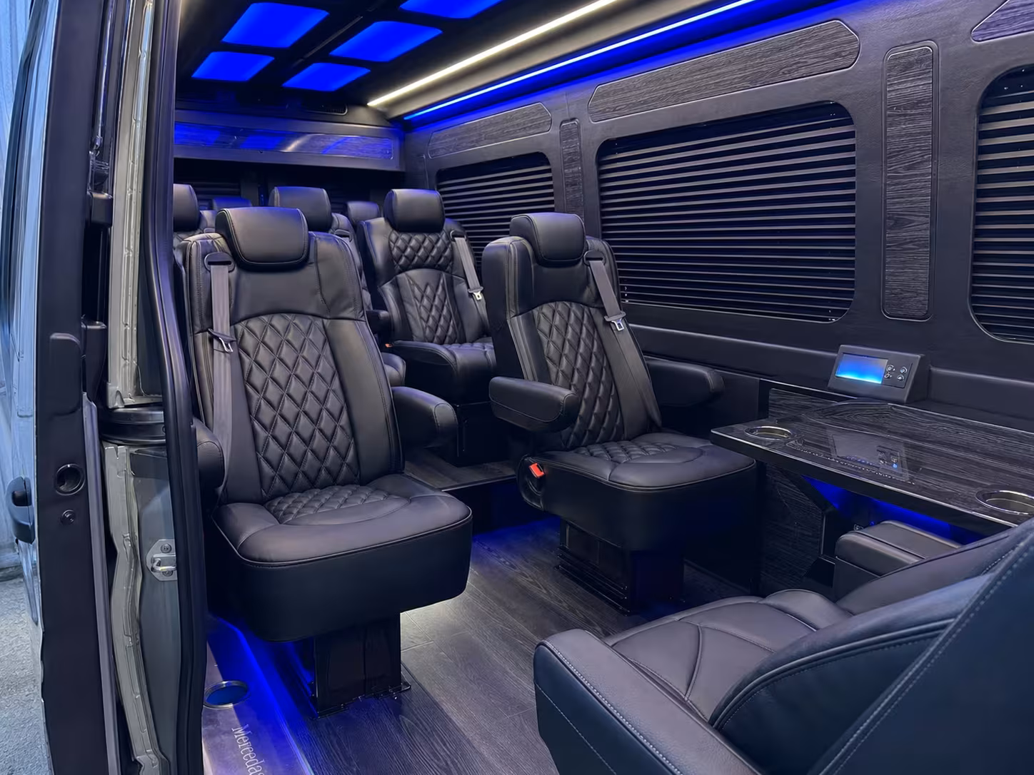 sprinter van transportation for groups and events across loveland