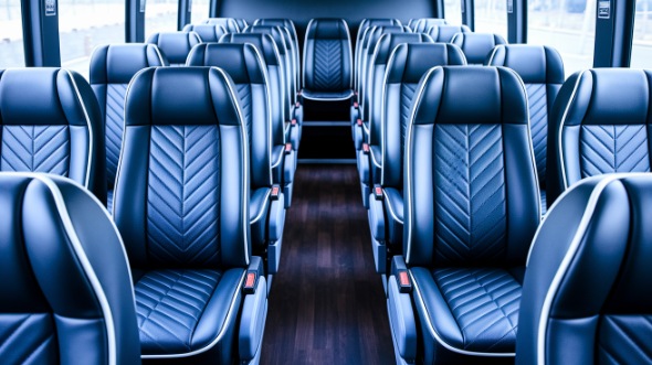 loveland 18 passenger minibus inside