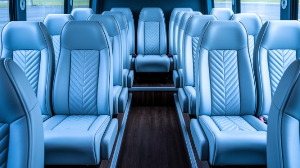 loveland 18 passenger minibus interior