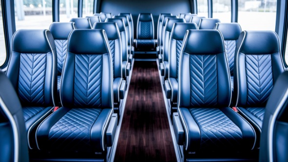 loveland 25 passenger minibus inside