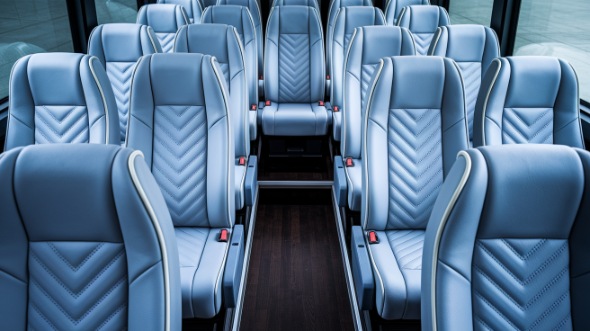 loveland 25 passenger minibus interior