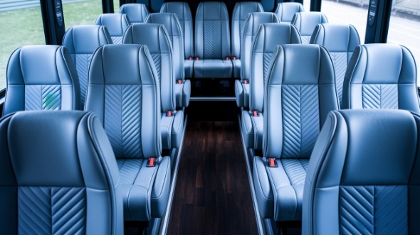 loveland 28 passenger minibus inside