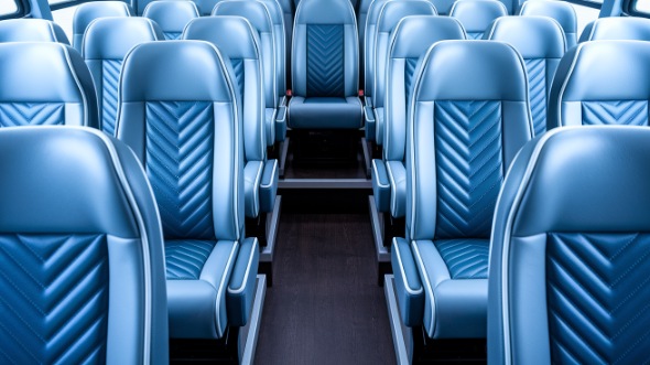 loveland 28 passenger minibus interior