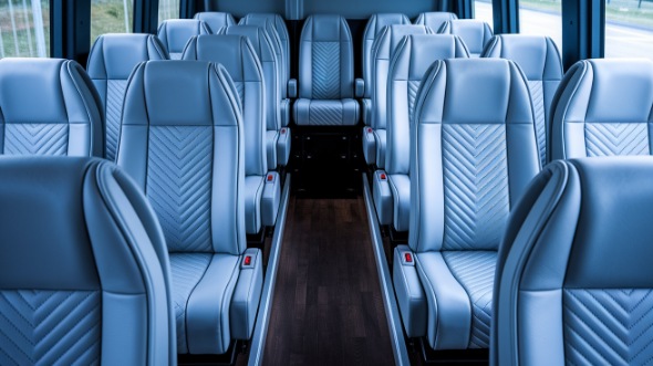 loveland 35 passenger minibus interior