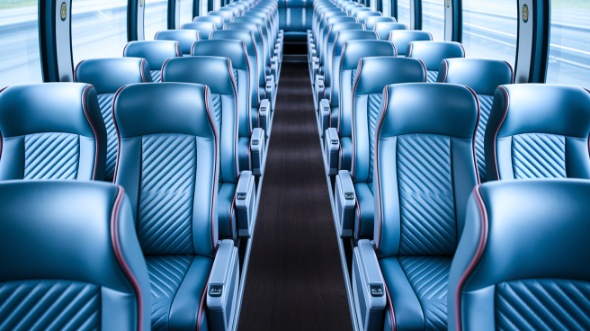 loveland 50 passenger charter bus interior