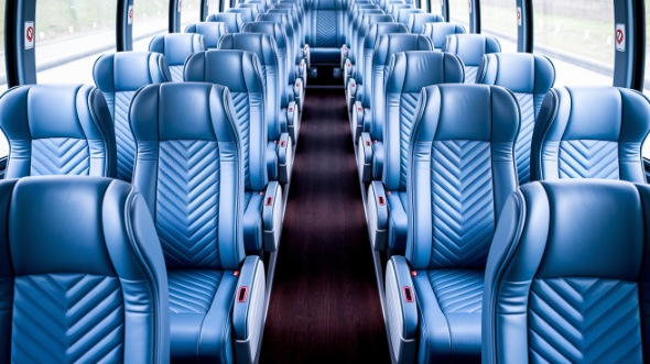 loveland 54 passenger charter bus interior