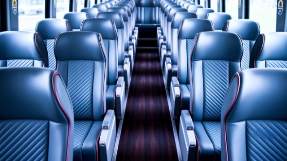 loveland 56 passenger charter bus interior