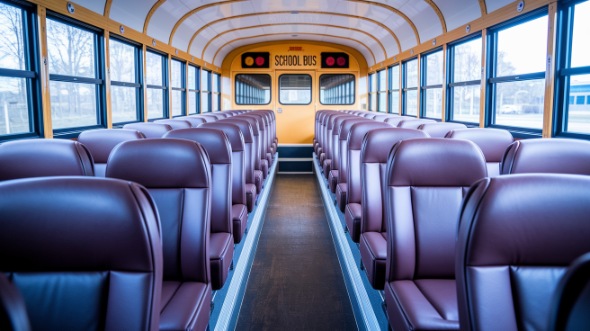 loveland school bus rental inside